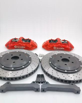 IMPIANTO FRENANTE BREMBO 6 POMPANTI