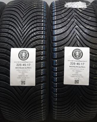 4 GOMME 225 45 17 MICHELIN A63106