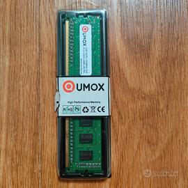 RAM Umox 2 GB DDR3 1333 MHz CL9 PC3-10600 DIMM 240