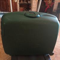 valigia Samsonite verde