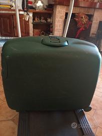 valigia Samsonite verde