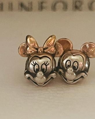 Pandora charm essence disney minnie e topolino