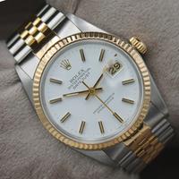 Rolex Datejust 36 mm acciaio e oro garanzia