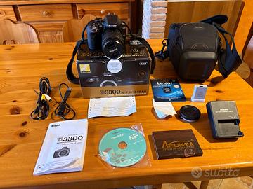 Nikon Reflex D3300 kit completo