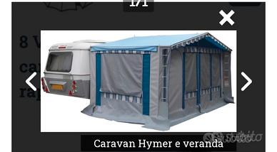 Veranda Mikitex per Hymer eriba Feeling 425