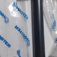 4 maniglie per porte in alluminio grigio antracite