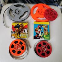 Lotto 3 bobine film super 8mm vintage 1970