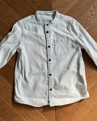 Camicia in denim di cotone leggero H&M