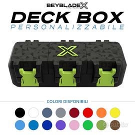 Deck Box Torneo Beyblade X Personalizzabile