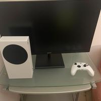 xbox one series S; Pad; Monitor