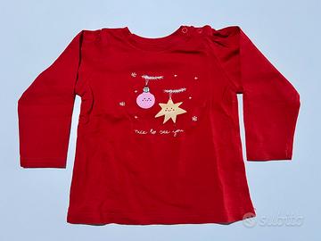 Maglia Natale maniche lunghe bambina - Sinsay