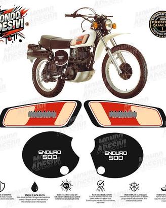 Kit completo di adesivi compatibili con XT 500