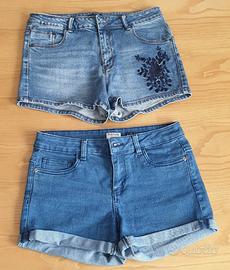 Shorts di jeans Kiabi e OVS bambina tg.M