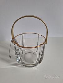 Porta ghiaccio in vetro