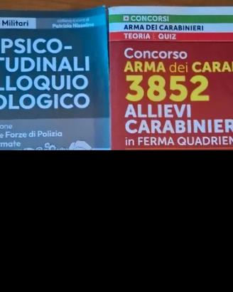 Libri per concorsi Forze dell'Ordine