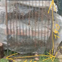 1 inferiata x finestra in ferro  119 x 150 