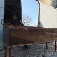 Consolle con specchiera anni '60