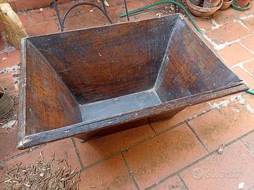 madia da farina in legno