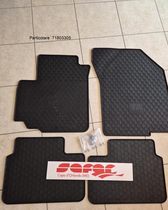 FIAT SEDICI TAPPETI IN GOMMA ORIGINALI SAGOMATI CO