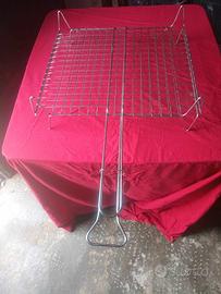 Graticola grande bbq acciaio