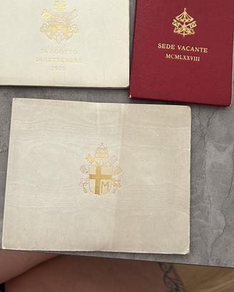 Lotto monete Argento Vaticano 1978/1980