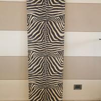 canvas in tessuto zebrato vellutato su telaio 