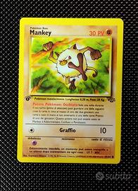 Pokémon - Mankey 55/64 Jungle ITA 1° edizione