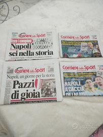 Corriere dello sport scudetti napoli 87/90