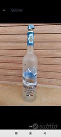 Bottiglia Grey Goose vuota da collezione 