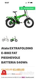 Atala bici elettrica semi nuova