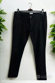 Jeans nero skinny donna Pimkie con cerniera Tg 46