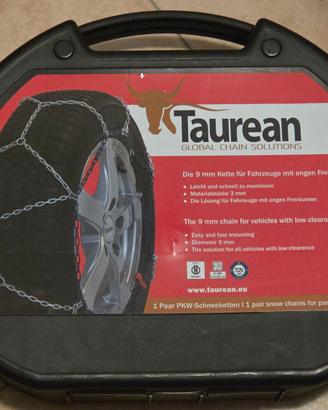 Taurean Catene da Neve per Auto, Misura 68, 1 paio