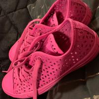 Converse donna pelle