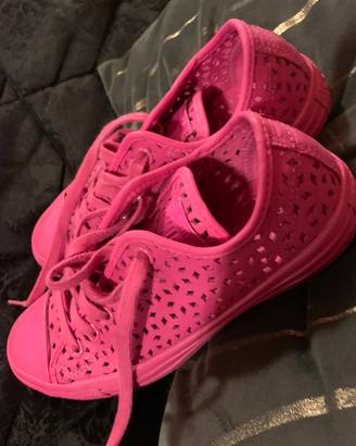 Converse donna pelle