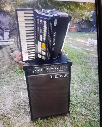FISARMONICA ELKA MOD. F3 + AMPLI PAL. 200