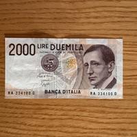 Banconota 2000 Lire G. MARCONI 3 ottobre 1990