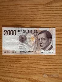 Banconota 2000 Lire G. MARCONI 3 ottobre 1990