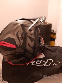 casco airoh twist legend matt 