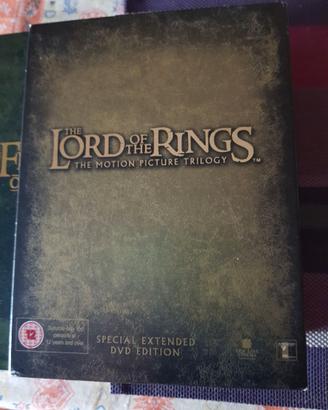 THE LORD OF THE RINGS DVD TRILOGY SPECIAL  EDITION