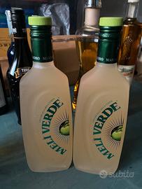 Coppia liquore mela verde