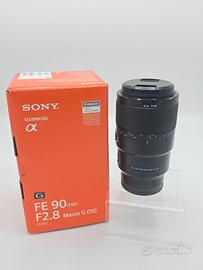SONY FE 90 MM F2.8 MACRO G OSS