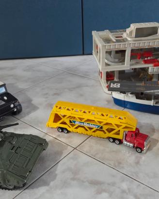 lotto Micro machines playset set gioco carabinieri