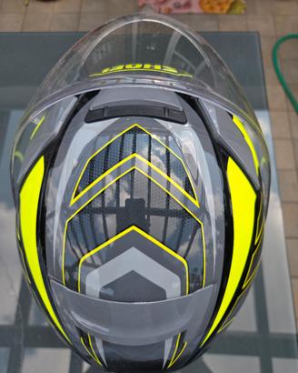 casco shoei con interfono sena