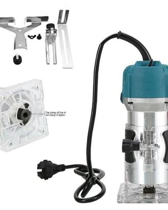 rifilatore router 710w fresatrice piccola