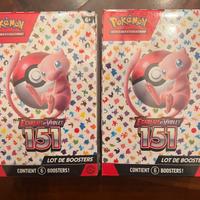 2x Pokemon 151 booster bundle FR sealed