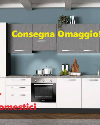 Cucina Componibile Lineare L.330 cm