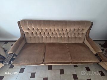 Set soggiorno e  5 poltrone vintage
