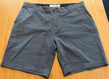 Pantaloncini Lacoste Blu a righe taglia 46