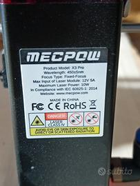 incisore laser mecpow 