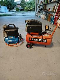 compressore aria 6 e 25 litri 